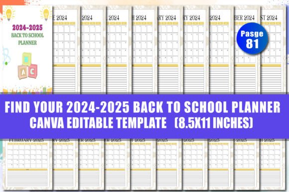 2024-2025 Back To School Planner: A Comprehensive Guide for Students and Parents