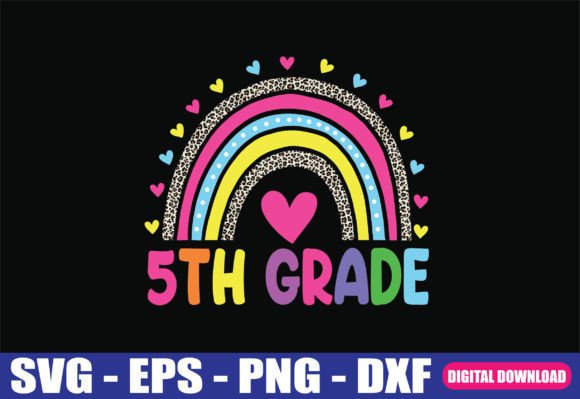 5th Grade Teacher Rainbow Back to School: A Creative Resource for Educators