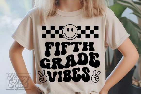 5th Grade Vibes SVG - Back to School PNG