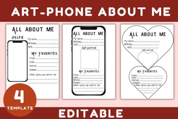 All About Me Phone Back to School