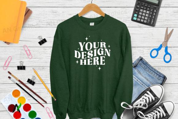 Back to School Gildan 18000 Mockup 0122: A Strategic Tool for Designers and Creators