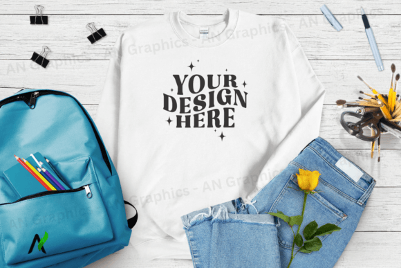 Back to School Gildan 18000 Mockup 0188: A Versatile Tool for Designers and Creators
