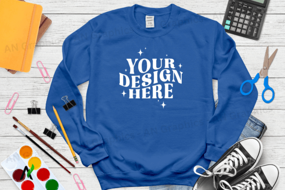 Back to School Gildan 18000 Mockup - 068: A Versatile Tool for Designers and Creators