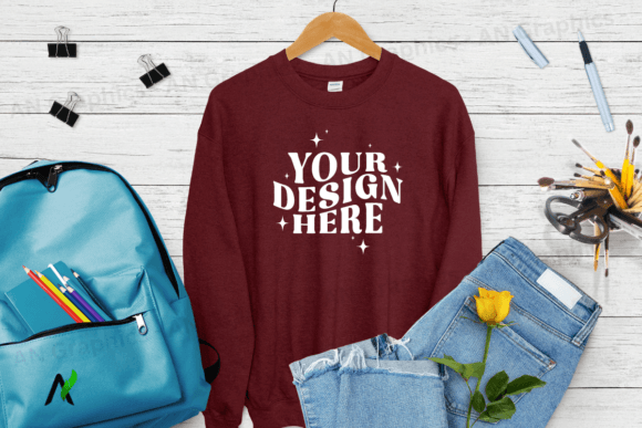 Back to School Gildan 18000 Mockup - 091: A Strategic Tool for Designers and Creators