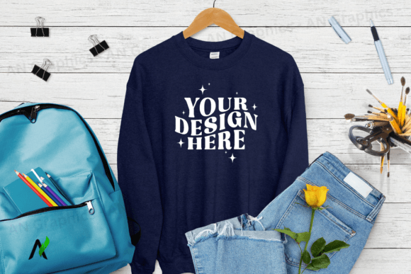 Back to School Gildan 18000 Mockup - 094: A Strategic Tool for Designers and Creators