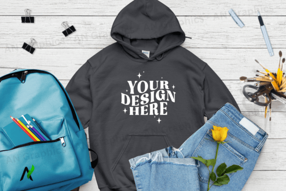 Back to School Gildan 18500 Mockup - 004: A Versatile Tool for Designers and Creators