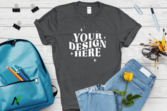Back to School Gildan 5000 Mockup - 0153: A Versatile Tool for Designers