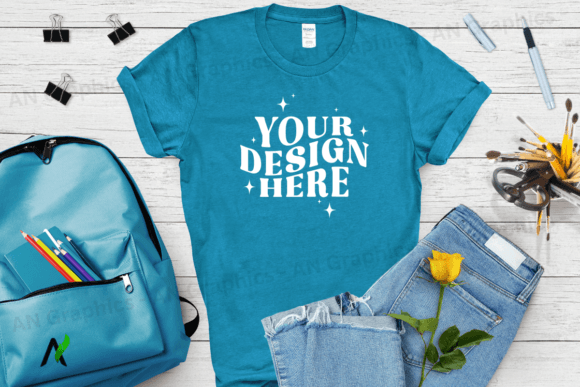 Back to School Gildan 5000 Mockup - 0172: A Versatile Design Tool
