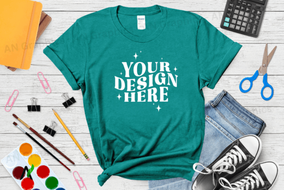 Back to School Gildan 5000 Mockup - 073: A Versatile Tool for Designers
