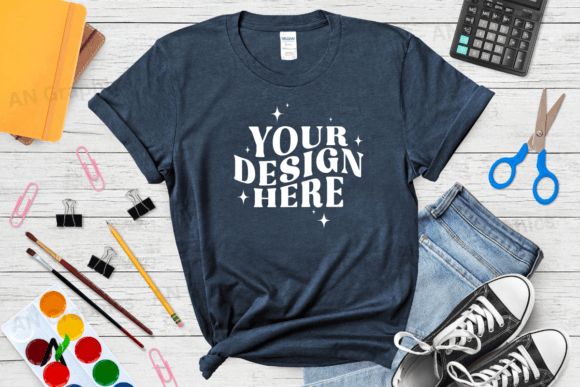 Back to School Gildan 5000 Mockup - 098