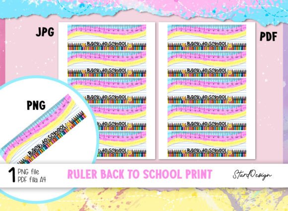 Back to School Ruler Print: A Strategic Tool for Creativity and Organization