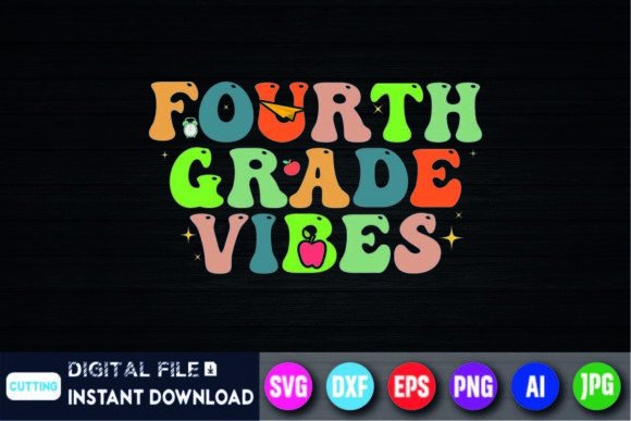 Fourth Grade Vibes Back to School Shirt: A Unique Blend of Nostalgia and Modern Style