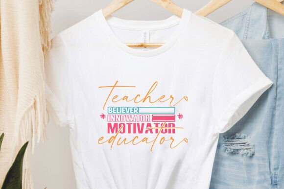 Teacher Believer SVG: A Versatile Design for Educators and Creators